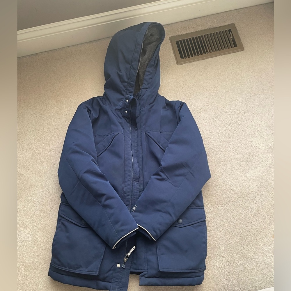 Gap - primaloft winter jackets. Super warm and in great condition.  Youth - xl.